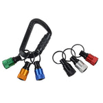 Perkins Builder Brothers PRO 6-Piece Quick-Change Screwdriver Carabiner Bit Holder Set