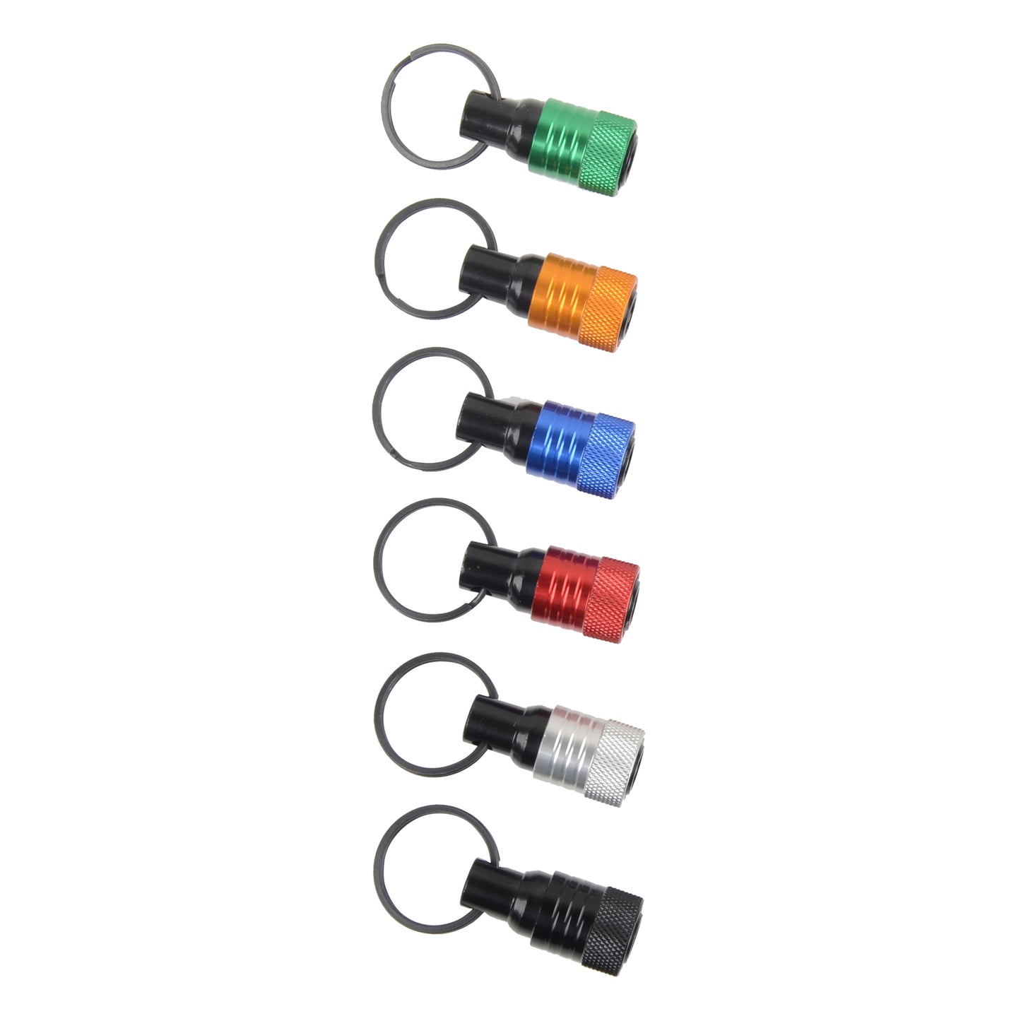 Perkins Builder Brothers PRO 6-Piece Quick-Change Screwdriver Carabiner Bit Holder Set