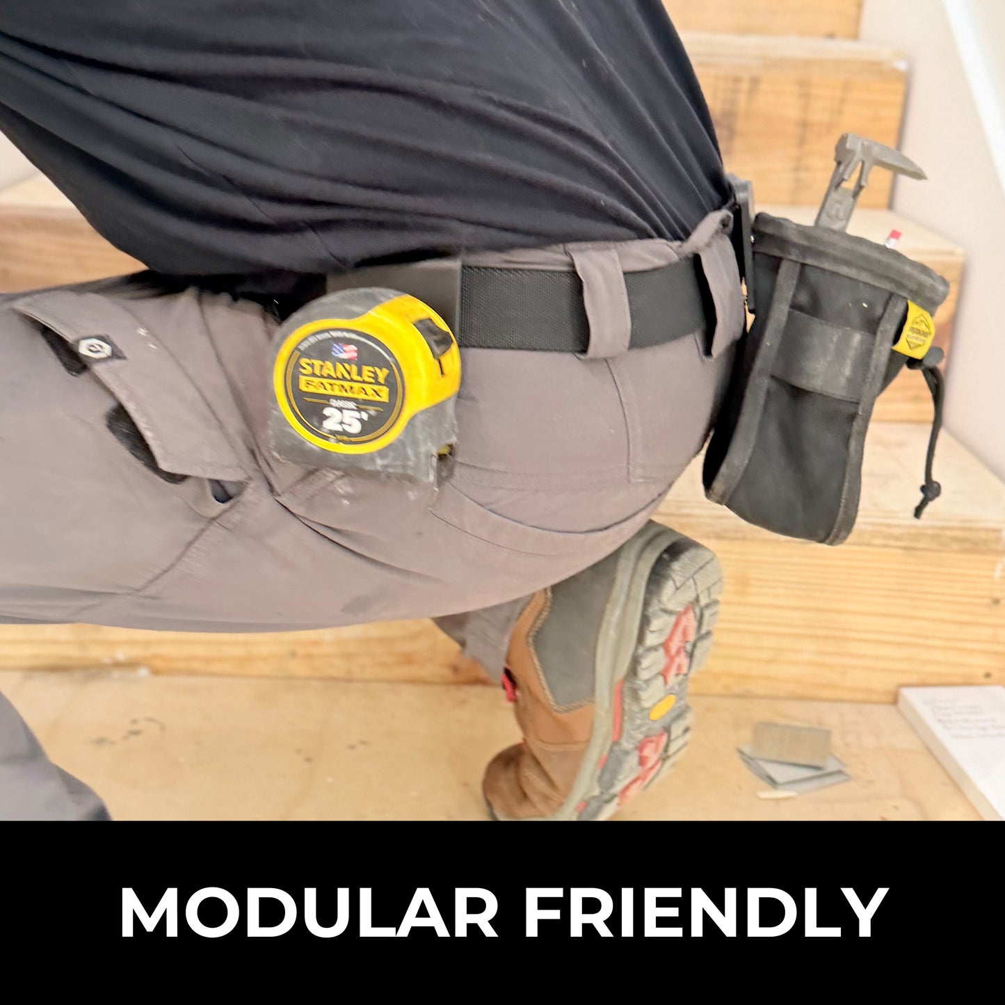 Perkins Builder Brothers Wide-Mouth Clip-On Bolt and Hardware Pouch