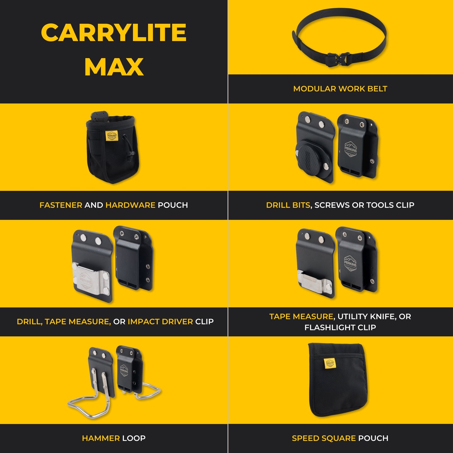 CarryLite Max Tool System, Large - Perkins Builder Brothers