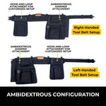 Essential Low Profile Toolbelt - Perkins Builder Brothers