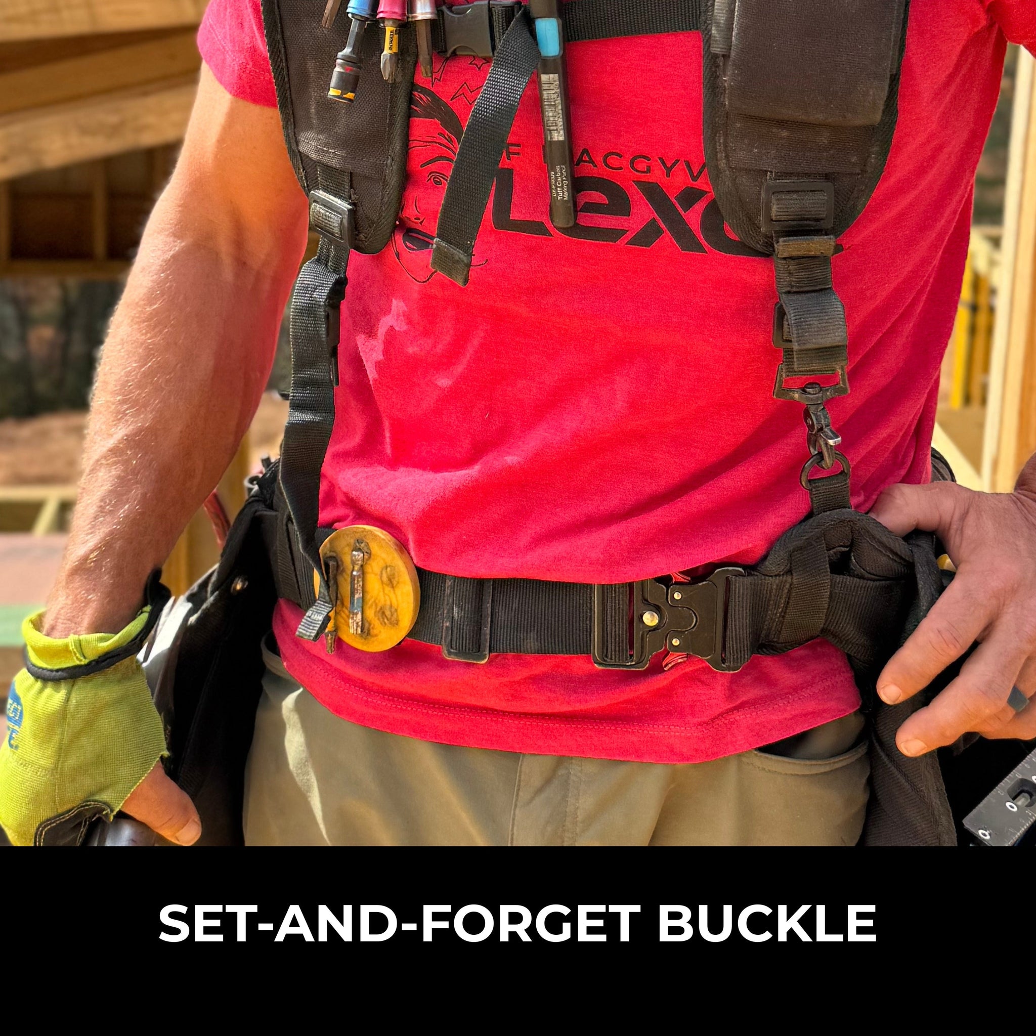 Essential Low Profile Toolbelt - Perkins Builder Brothers