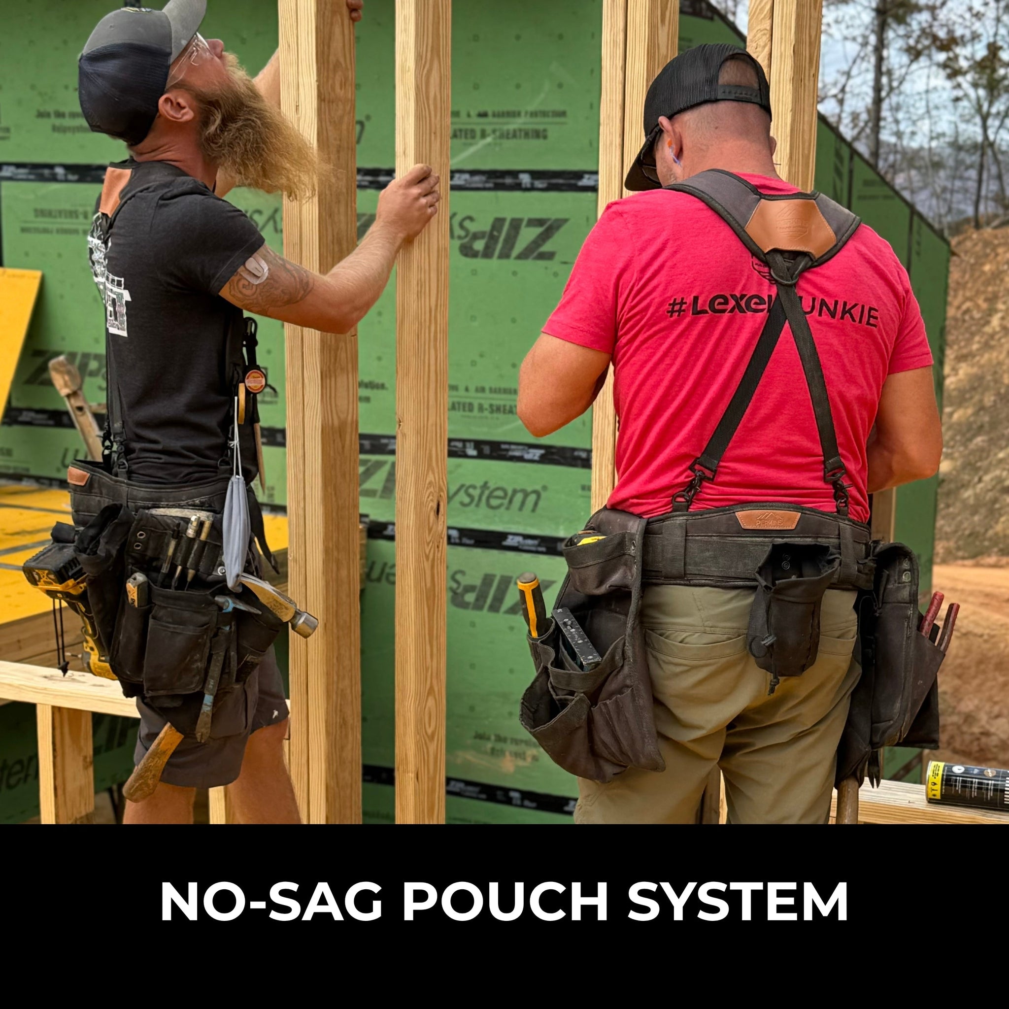 Essential Low Profile Toolbelt - Perkins Builder Brothers