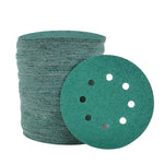 Legit Grit 5 inch Sand paper Disc, 8 - Hole - Perkins Builder Brothers