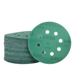 Legit Grit 5 inch Sand paper Disc, 8 - Hole - Perkins Builder Brothers