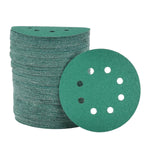 Legit Grit 5 inch Sand paper Disc, 8 - Hole - Perkins Builder Brothers