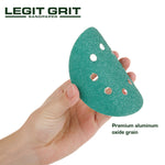 Legit Grit 5 inch Sand paper Disc, 8 - Hole - Perkins Builder Brothers