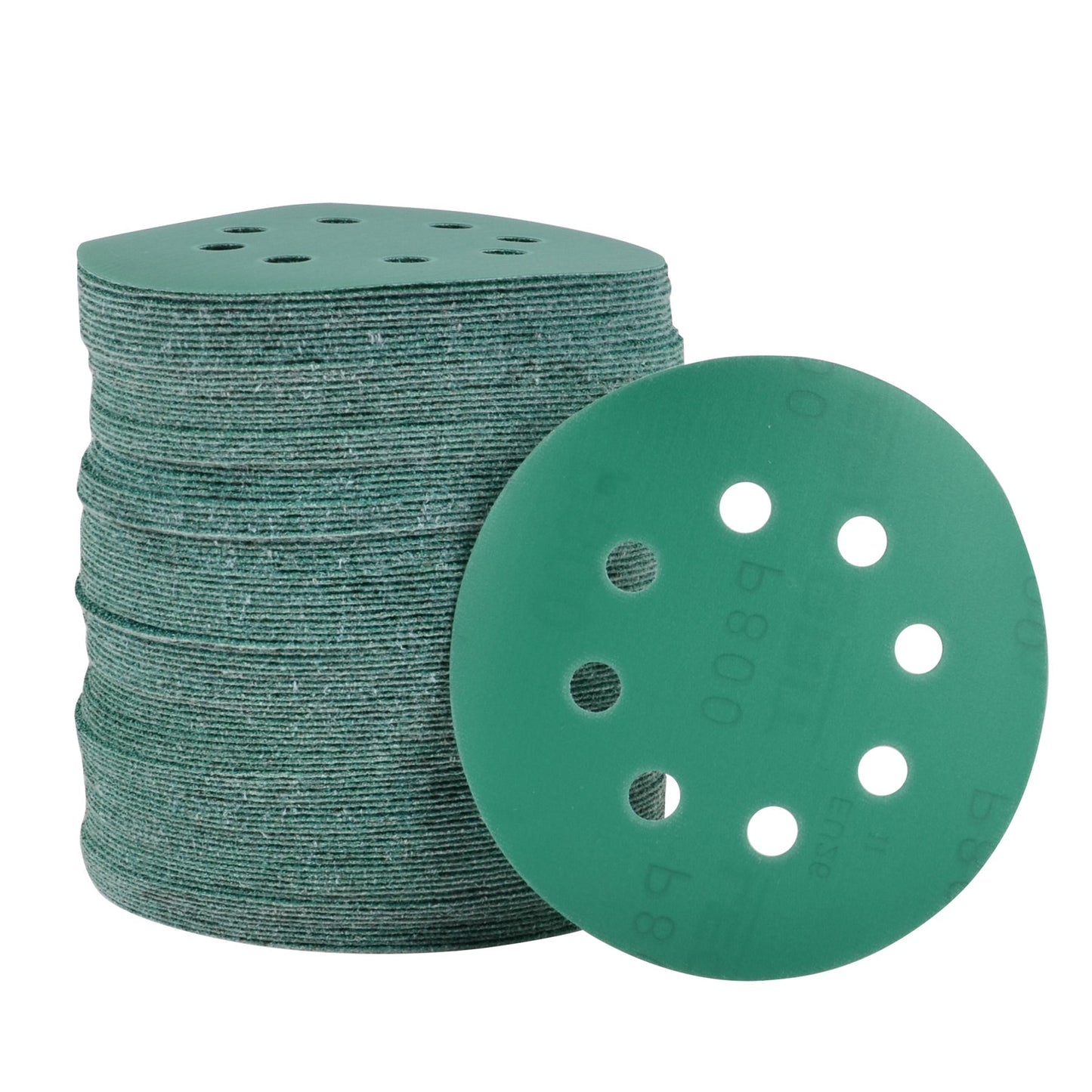 Legit Grit 5 inch Sand paper Disc, 8 - Hole - Perkins Builder Brothers