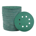 Legit Grit 5 inch Sand paper Disc, 8 - Hole - Perkins Builder Brothers
