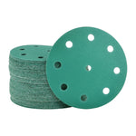 Legit Grit 5 inch Sand paper Disc, 9 - Hole - Perkins Builder Brothers