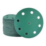 Legit Grit 5 inch Sand paper Disc, 9 - Hole - Perkins Builder Brothers