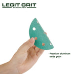 Legit Grit 5 inch Sand paper Disc, 9 - Hole - Perkins Builder Brothers