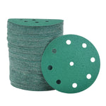 Legit Grit 5 inch Sand paper Disc, 9 - Hole - Perkins Builder Brothers