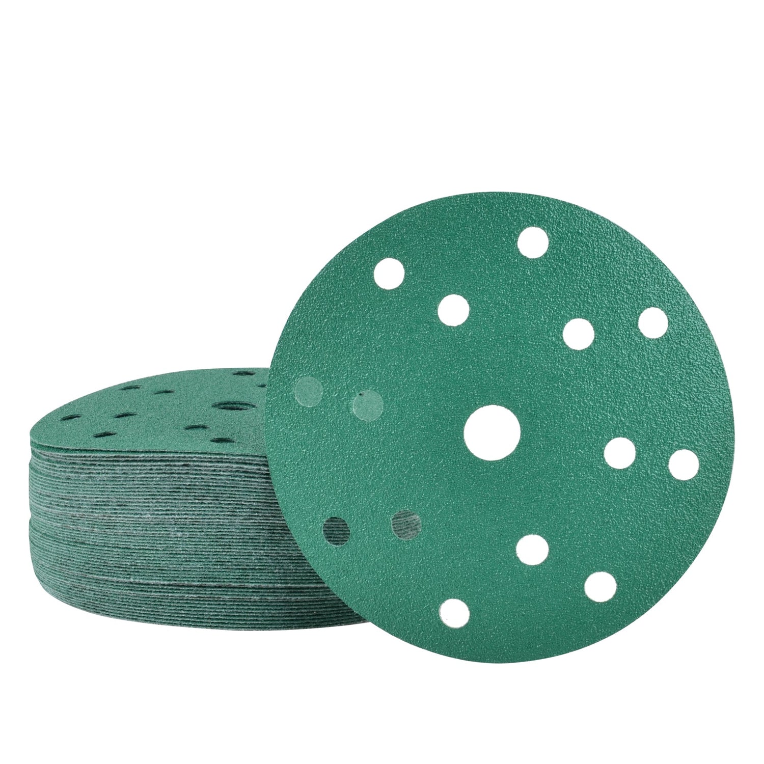 Legit Grit 6 inch Sand paper Disc, 15 - Hole - Perkins Builder Brothers