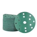 Legit Grit 6 inch Sand paper Disc, 15 - Hole - Perkins Builder Brothers