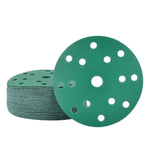 Legit Grit 6 inch Sand paper Disc, 15 - Hole - Perkins Builder Brothers