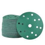 Legit Grit 6 inch Sand paper Disc, 15 - Hole - Perkins Builder Brothers