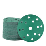 Legit Grit 6 inch Sand paper Disc, 15 - Hole - Perkins Builder Brothers