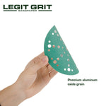 Legit Grit 6 inch Sand paper Disc, 49 - Hole - Perkins Builder Brothers
