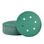 Legit Grit 6 inch Sand paper Disc, 6 - Hole - Perkins Builder Brothers