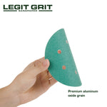 Legit Grit 6 inch Sand paper Disc, 6 - Hole - Perkins Builder Brothers