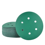 Legit Grit 6 inch Sand paper Disc, 6 - Hole - Perkins Builder Brothers