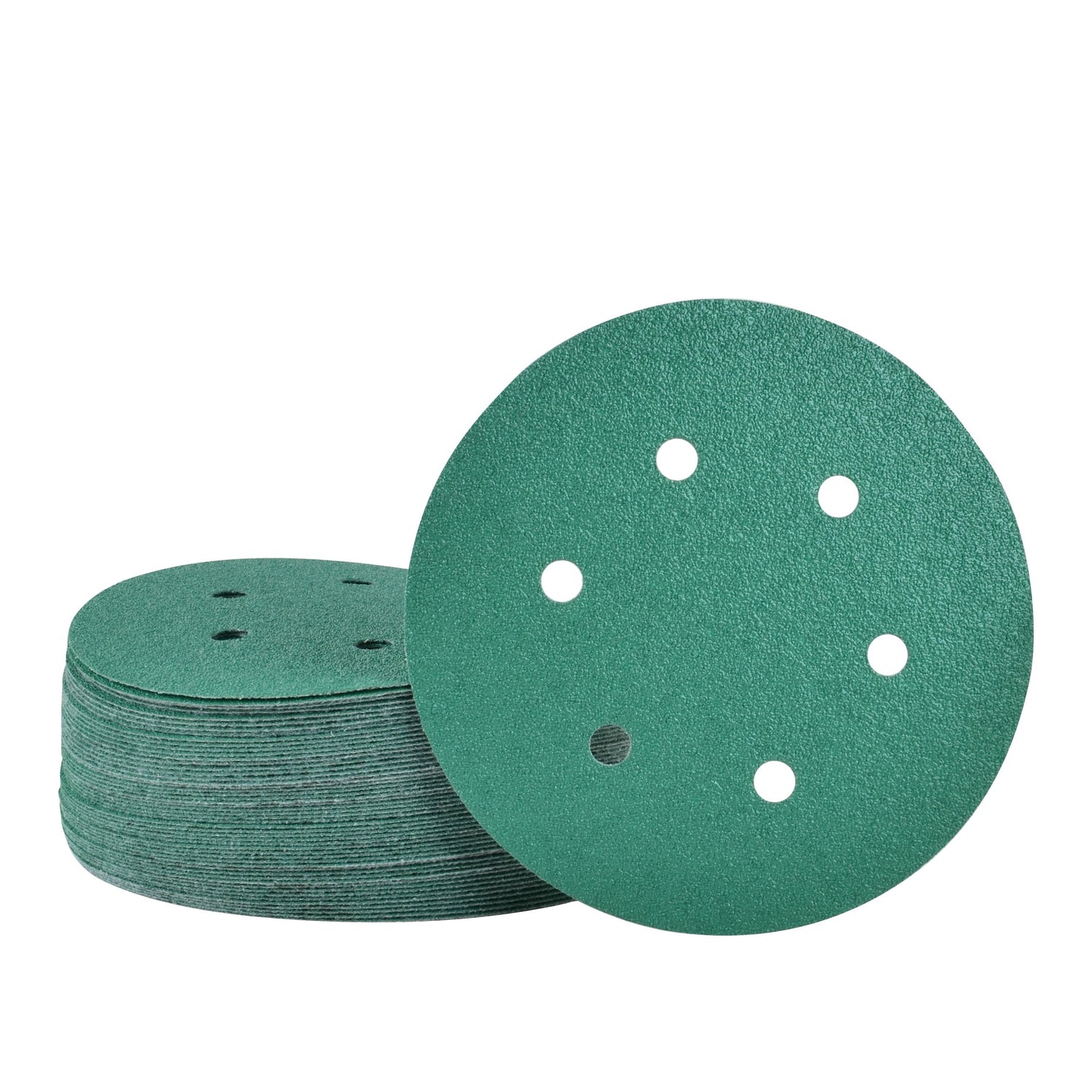 Legit Grit 6 inch Sand paper Disc, 6 - Hole - Perkins Builder Brothers