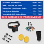 Perkins Builder Belt — 4th of July Bundle (Tool Belt Set + 5 Accessories) - Perkins Builder Brothers