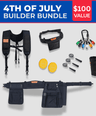 Perkins Builder Belt — 4th of July Bundle (Tool Belt Set + 5 Accessories) - Perkins Builder Brothers