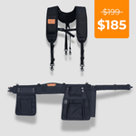 Perkins Builder Belt — Halloween Bundle (Tool Belt Set + 4 Accessories) - Perkins Builder Brothers