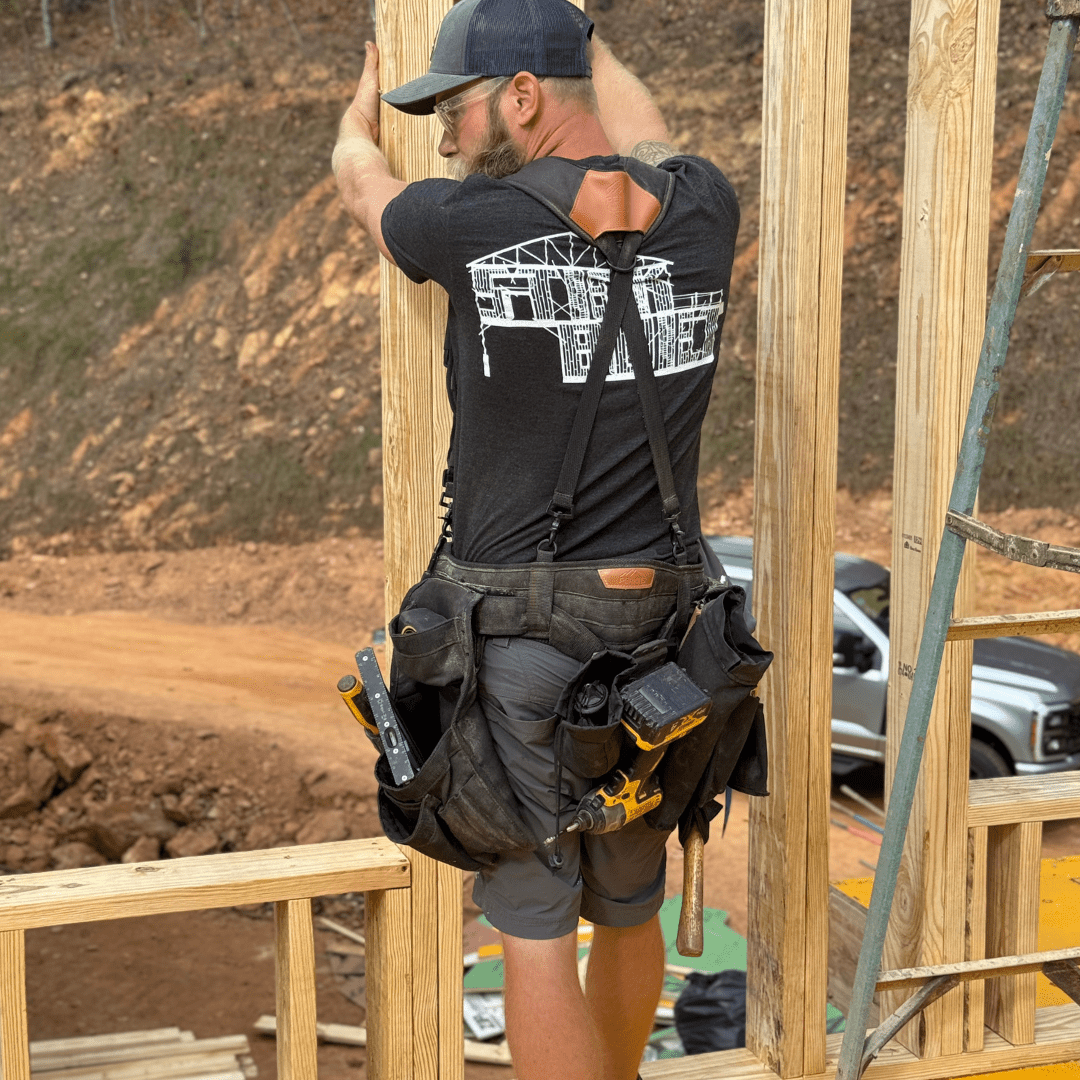 Perkins Builder Brothers 5 - 7/8 - Inch Short Bolt Storage Pouch with Tool Belt Clip - On - Perkins Builder Brothers