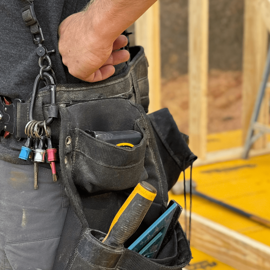 Perkins Builder Brothers 6 - Piece Quick - Change Screwdriver Carabiner Bit Holder Set - Perkins Builder Brothers