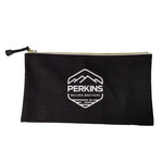 Perkins Builder Brothers Canvas Tool Pouch Zipper Bag, 3 - Pack, Black/Brown/Grey - Perkins Builder Brothers