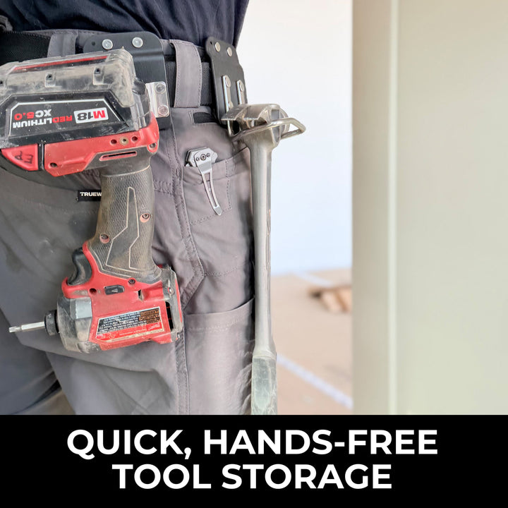 Perkins Builder Brothers Clip - On Tool Belt Hammer Loop - Perkins Builder Brothers