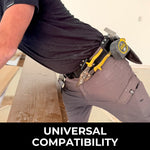 Perkins Builder Brothers Clip - On Tool Belt Magnetic Holder for Drill Bits, Screws and Tools - Perkins Builder Brothers