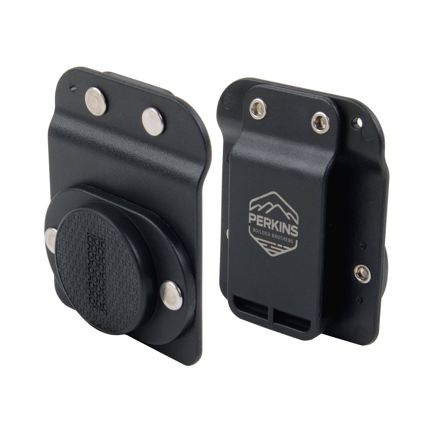 Perkins Builder Brothers Clip - On Tool Belt Magnetic Holder for Drill Bits, Screws and Tools - Perkins Builder Brothers