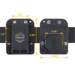 Perkins Builder Brothers Clip - On Tool Belt Tape Holder For Tape Measure, Utility Knife, and Flashlight - Perkins Builder Brothers