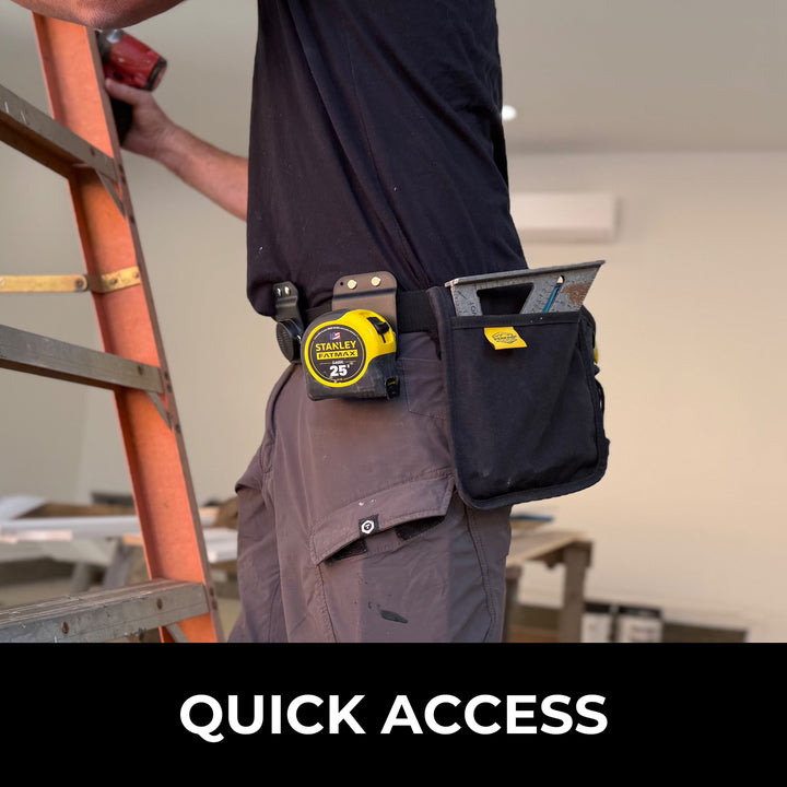 Perkins Builder Brothers Metal Clip - On Speed Square Holder - Perkins Builder Brothers