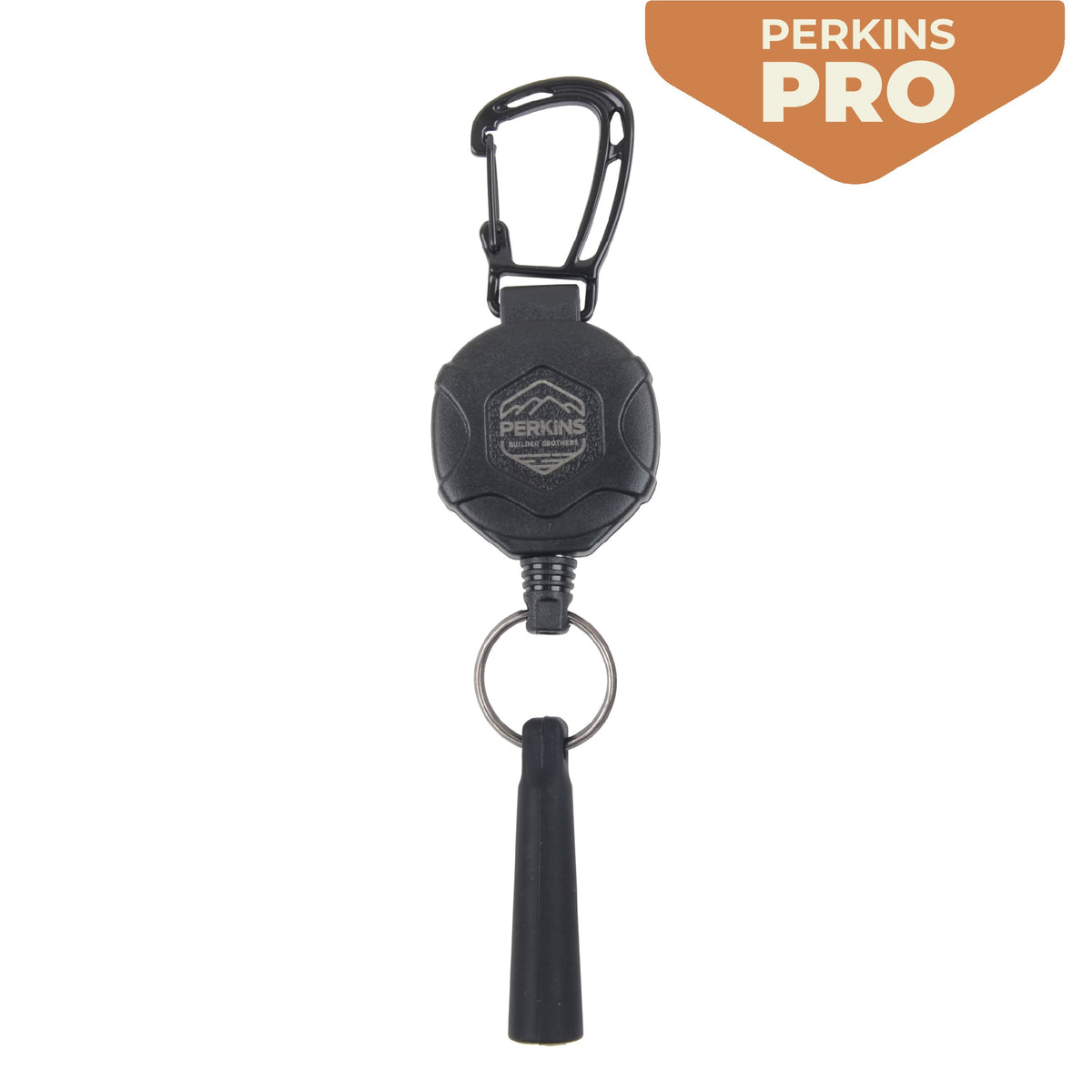 Perkins Builder Brothers PRO Retractable Carpenter Pencil Holder, Black - Perkins Builder Brothers