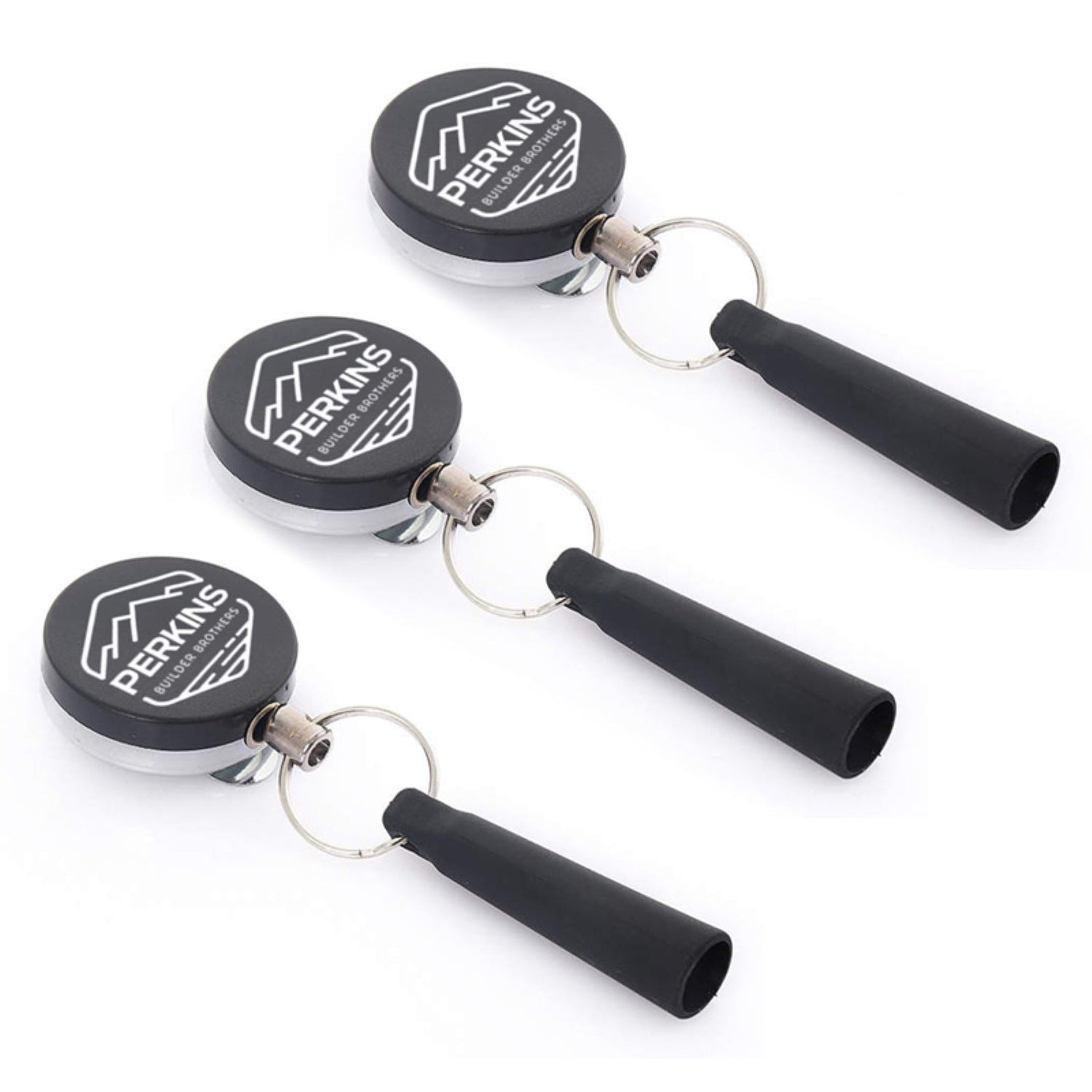 Perkins Builder Brothers Retractable Carpenter Pencil Holder, Black, 3 - Pack - Perkins Builder Brothers