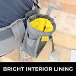 Perkins Builder Brothers Wide - Mouth Clip - On Bolt and Hardware Pouch - Perkins Builder Brothers