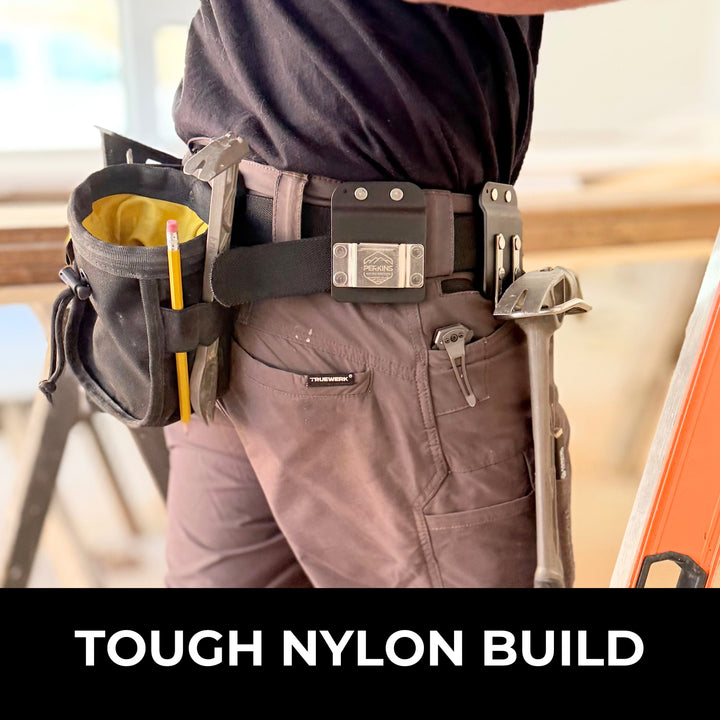 Perkins Builder Brothers Wide - Mouth Clip - On Bolt and Hardware Pouch - Perkins Builder Brothers