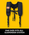 Perkins Essential Low Profile Toolbelt - Perkins Builder Brothers