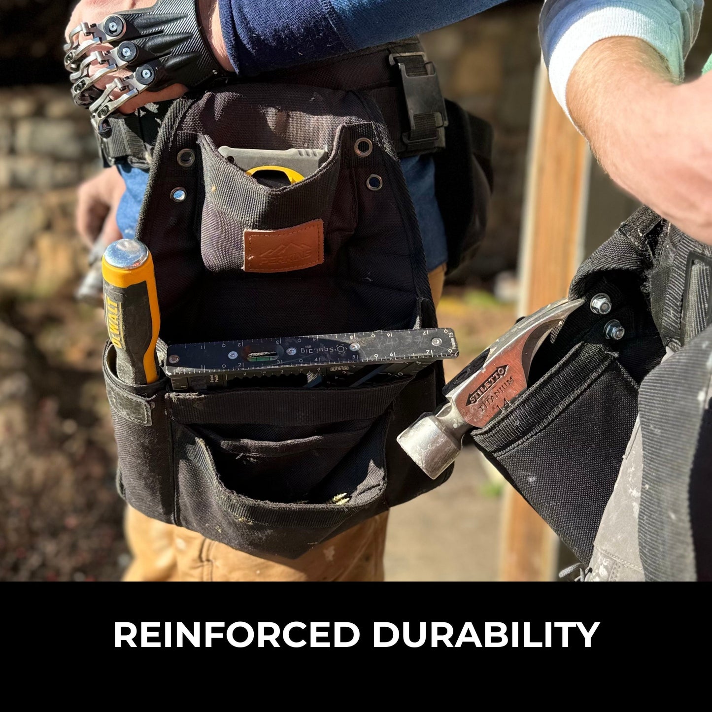 Perkins Essential Low Profile Toolbelt - Holiday 2025 - Perkins Builder Brothers