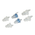 Perkins Builder Brothers 19dB Earplugs with Black Keyring Carrying Case, (includes 3 sizes) - Perkins Builder Brothers