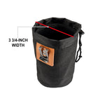 Perkins Builder Brothers 5 - 7/8 - Inch Short Bolt Storage Pouch with Tool Belt Clip - On - Perkins Builder Brothers