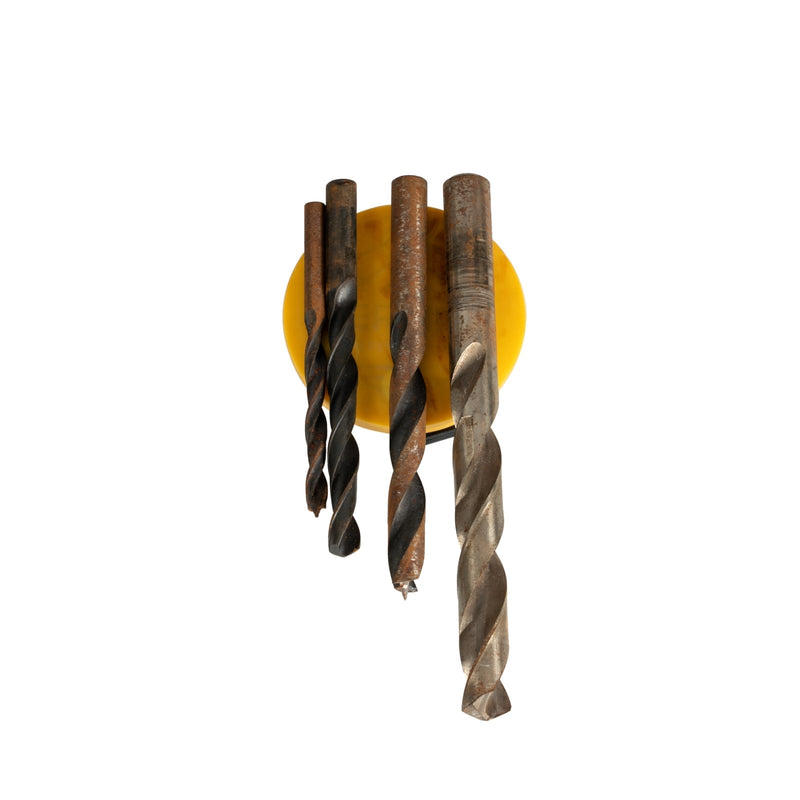 Perkins Builder Brothers Magnetic Drill Bit Holder with Secure Tool Belt Clip - On - 2 - Pack - Perkins Builder Brothers